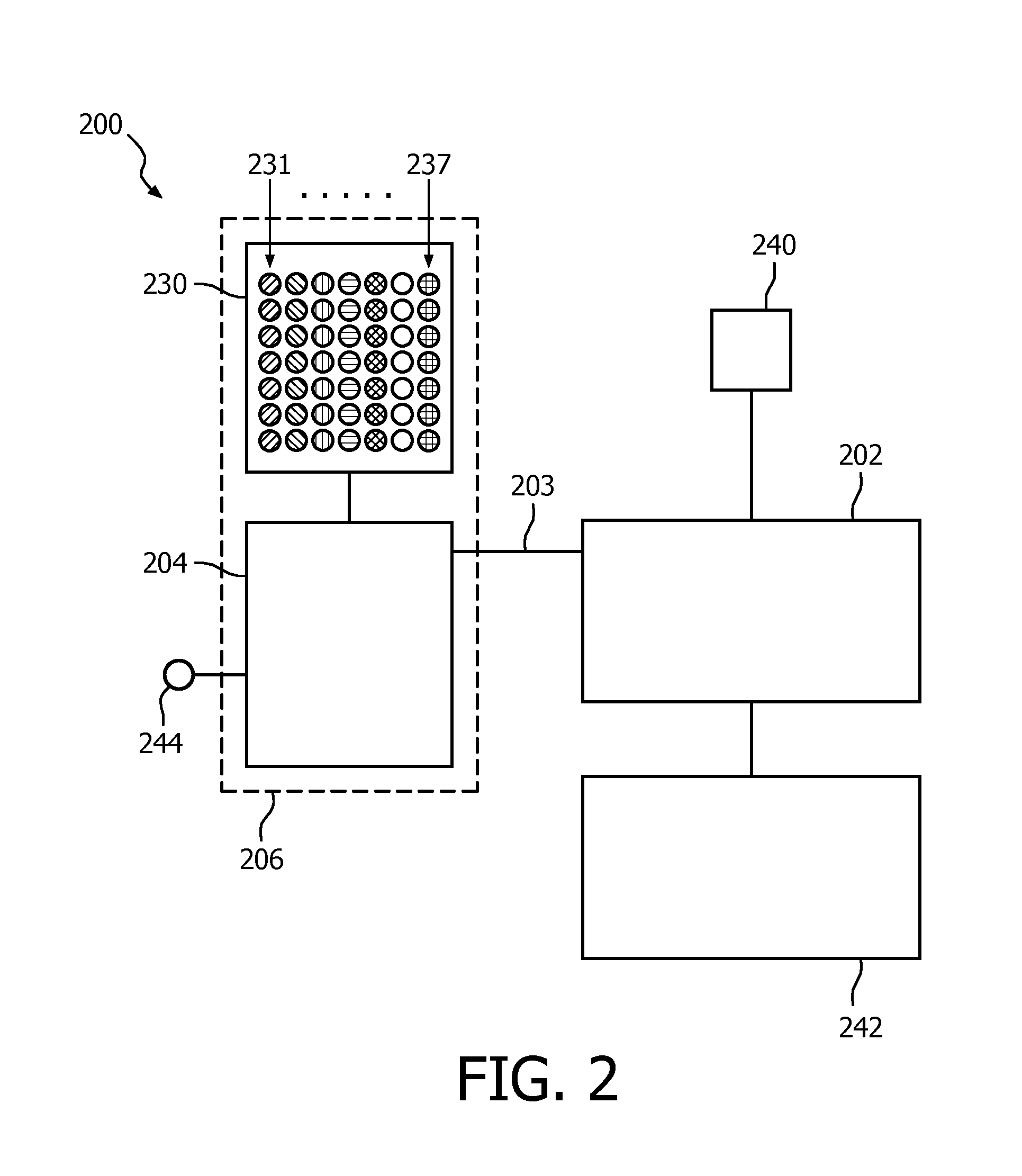 A lighting system and a method of controlling a lighting system