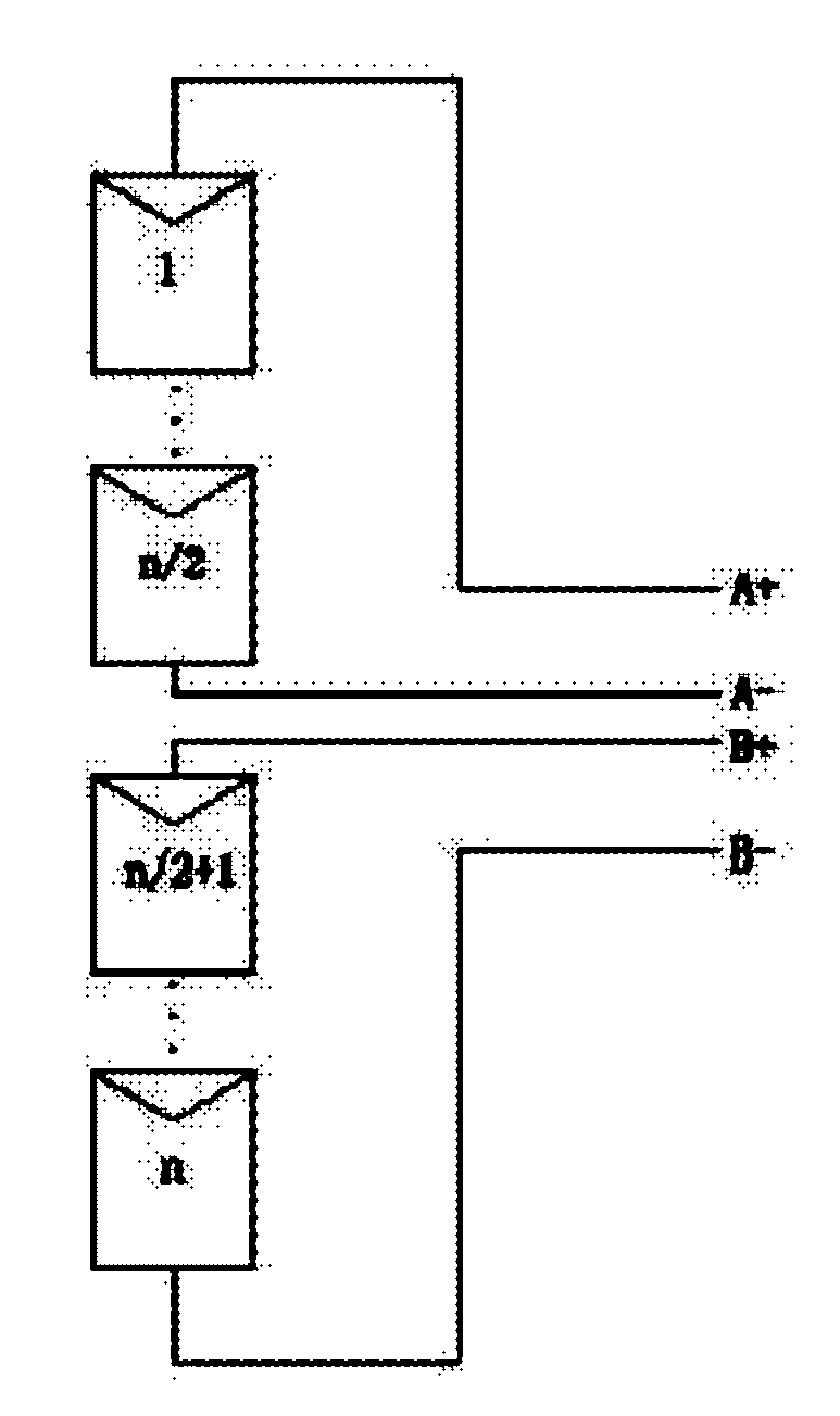 Power attenuation recovery method of solar component