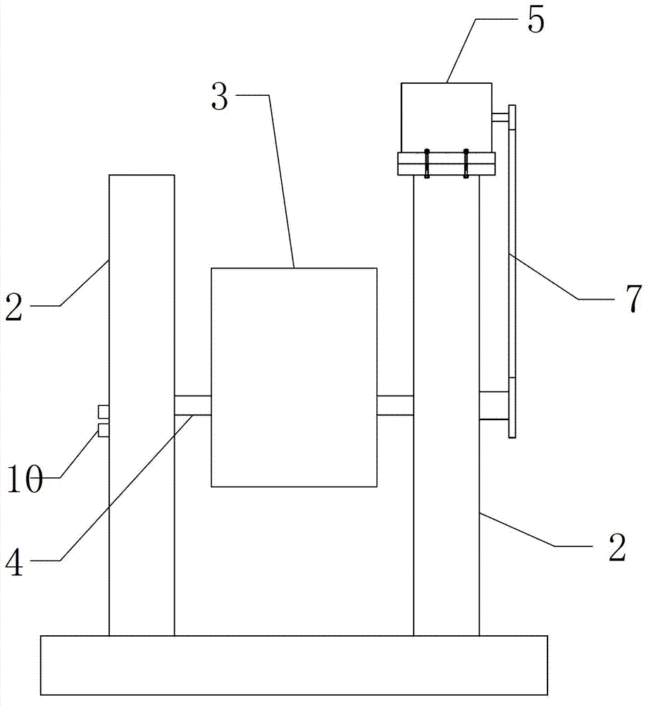 Barrel tilting device