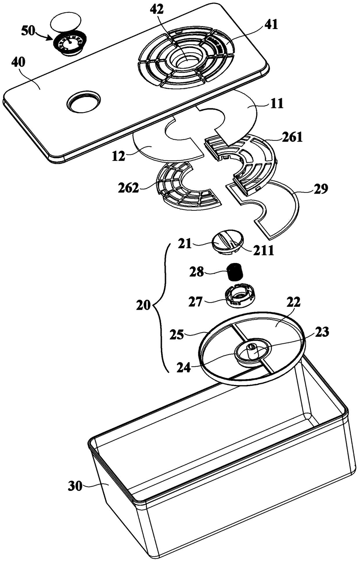 Storage box and refrigerator with the storage box