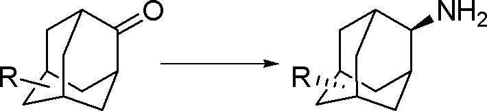 Synthesis method for trans-form amantadine compound