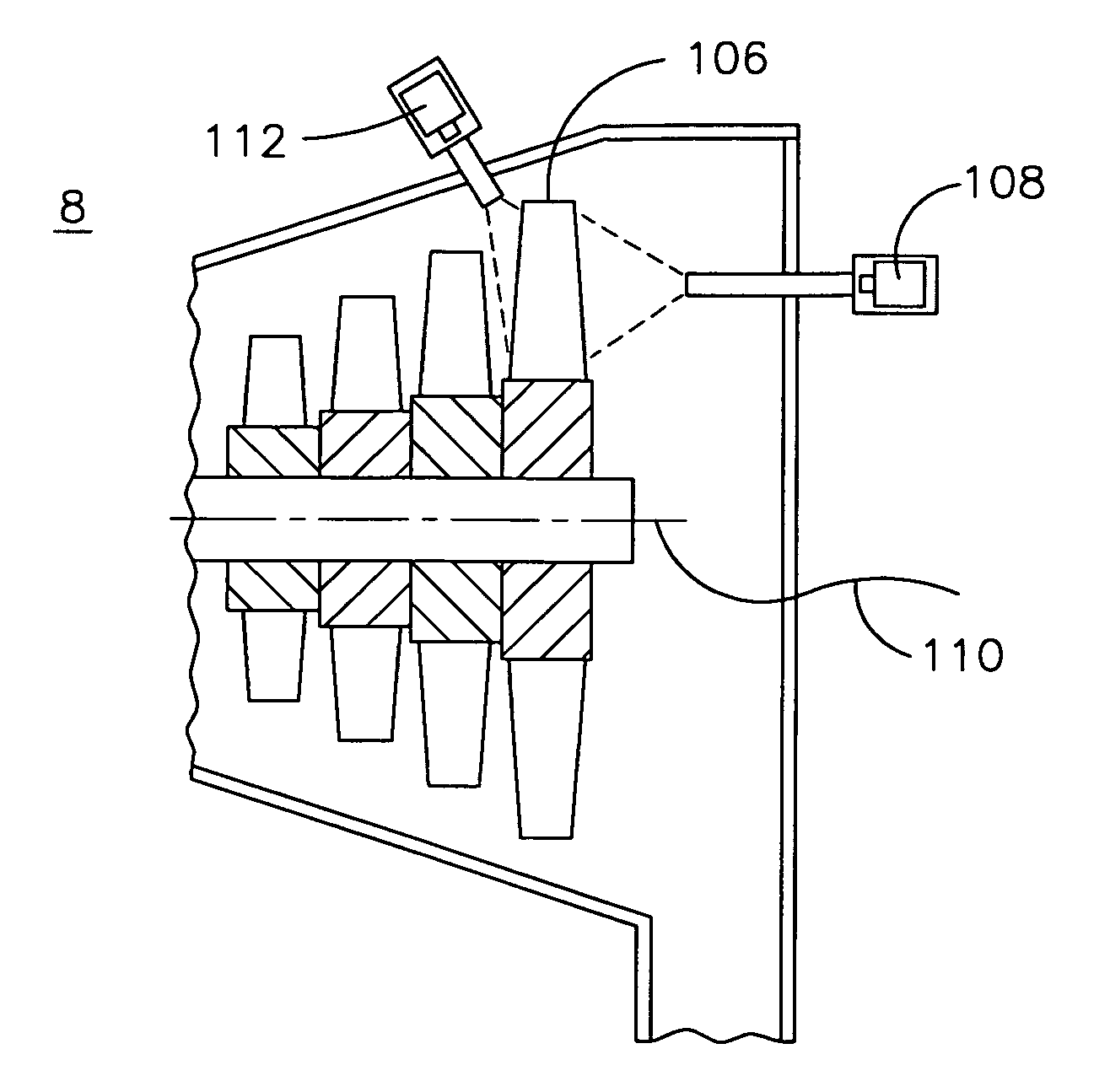 Infrared-based method and apparatus for online detection of cracks in steam turbine components