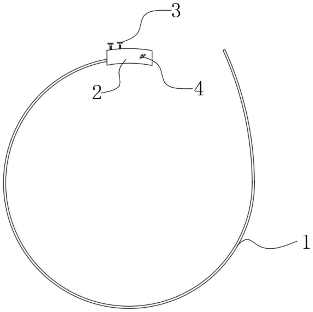 A kind of locking belt for producing dibenzoylmethane