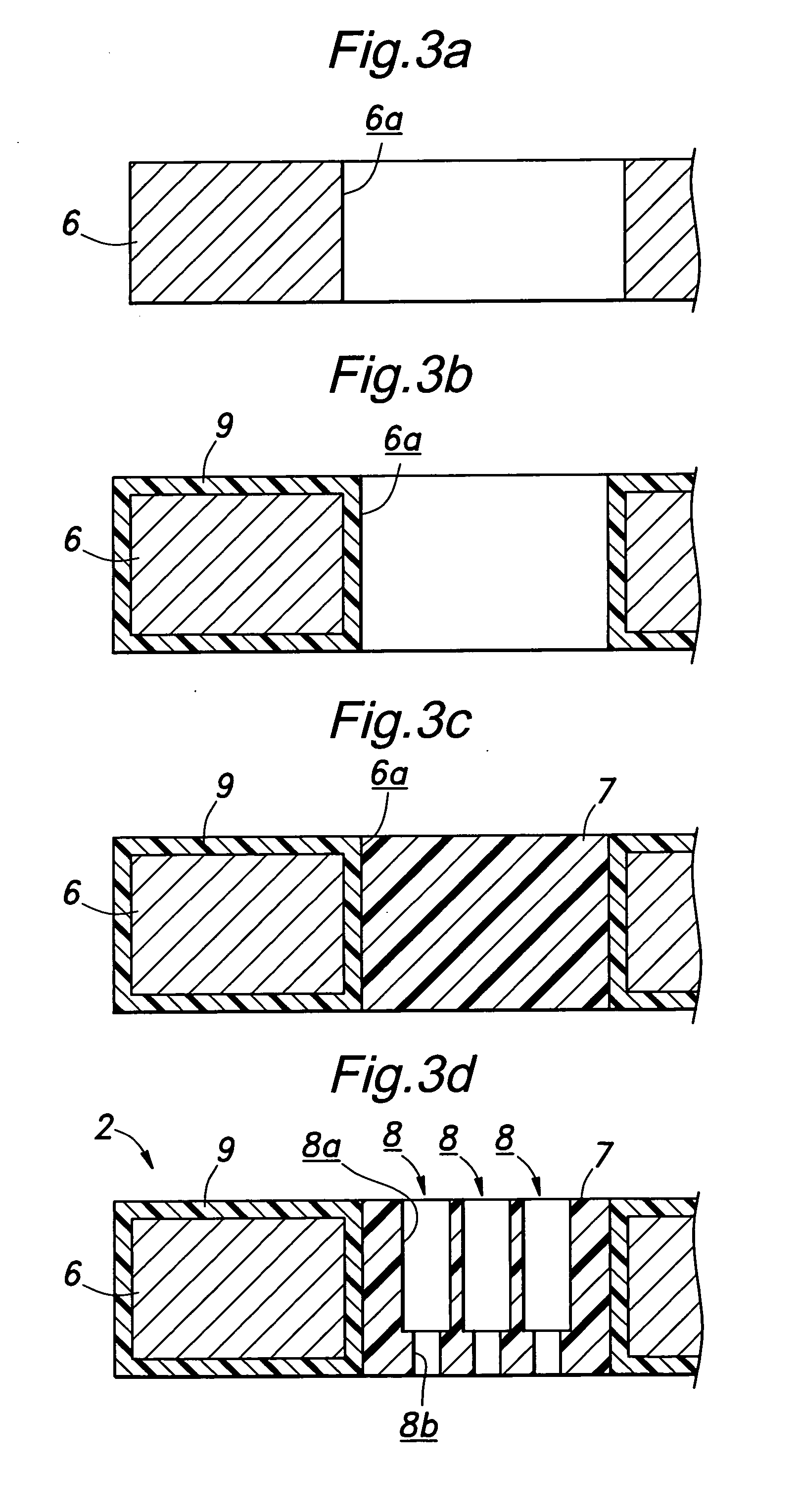 Holder for conductive contact