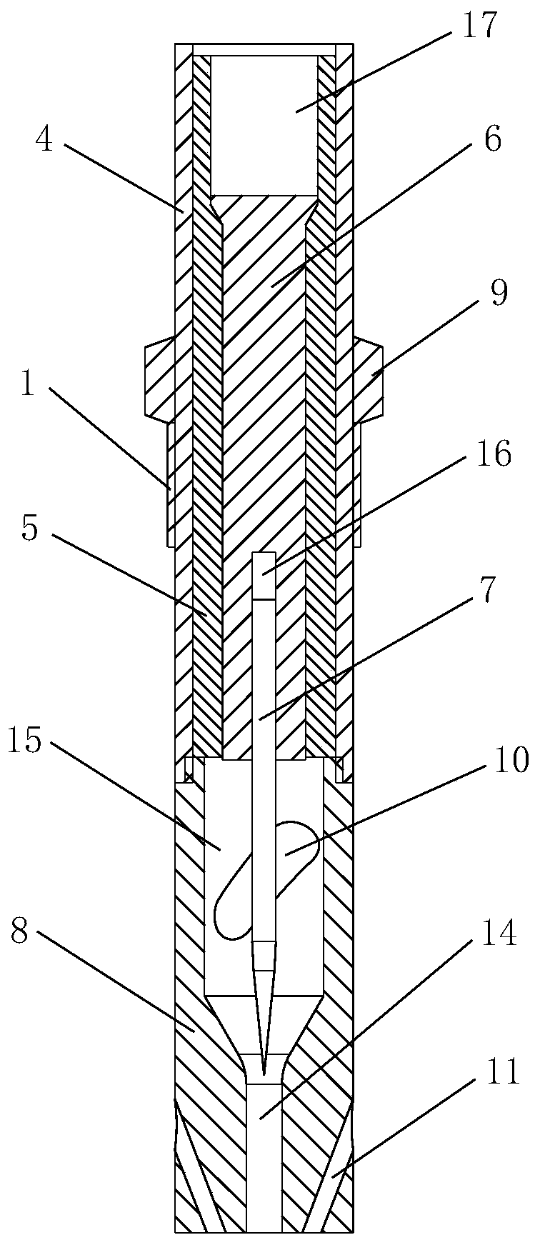 Aeroengine plasma jet igniter based on self-bleed air