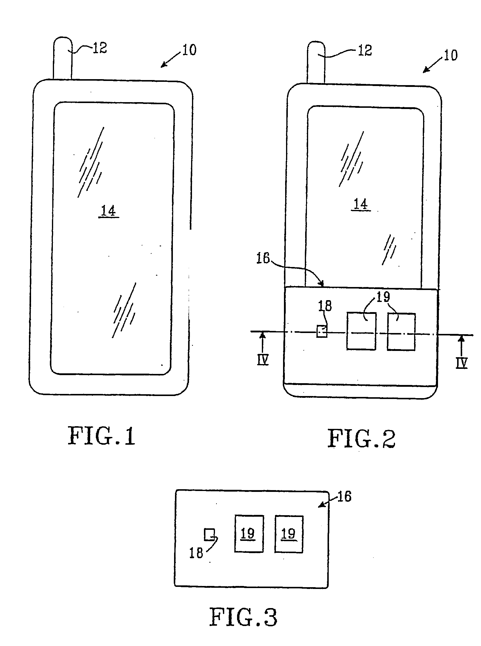 Input device for touch screen