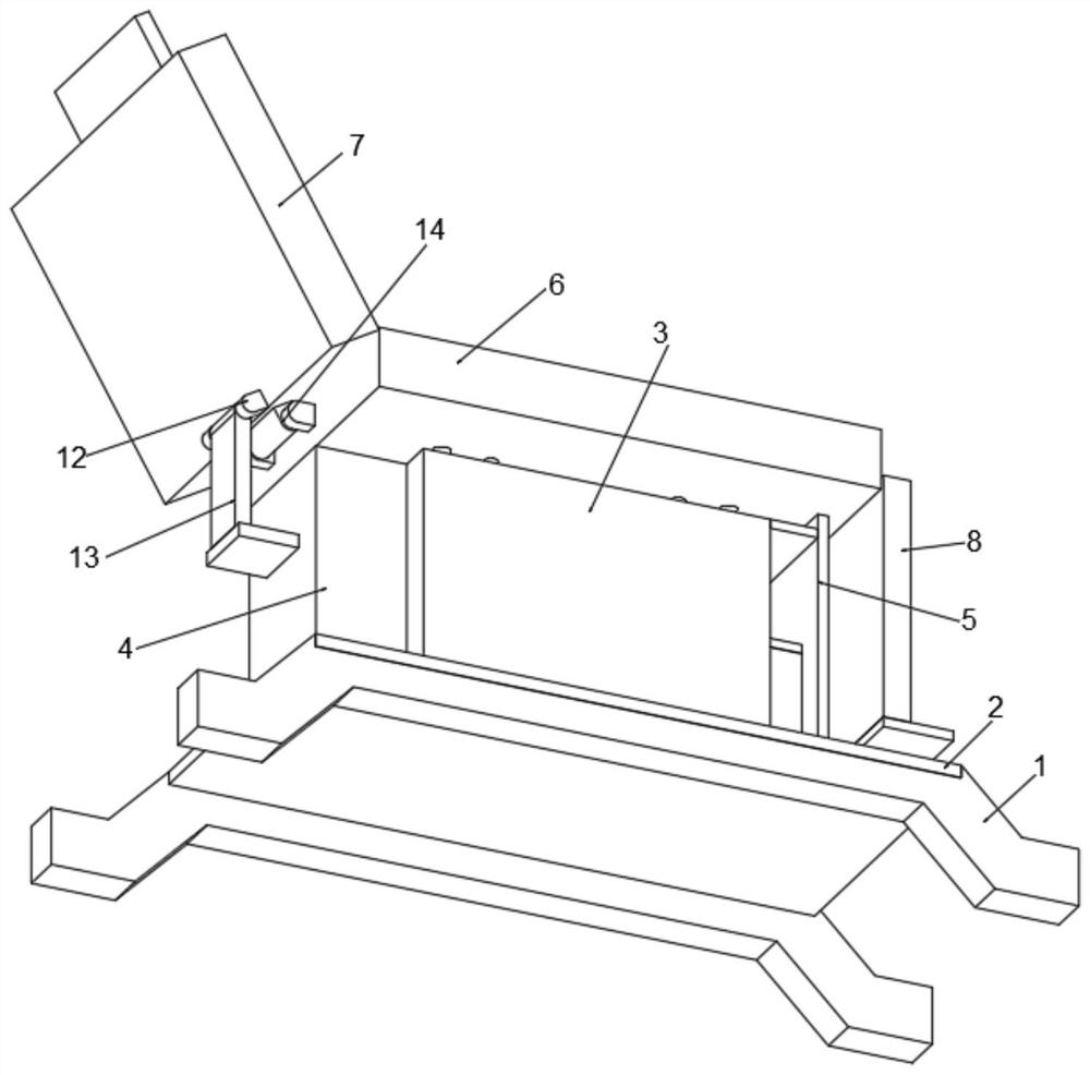 Electric mechanical stretching device applied to movable sofa