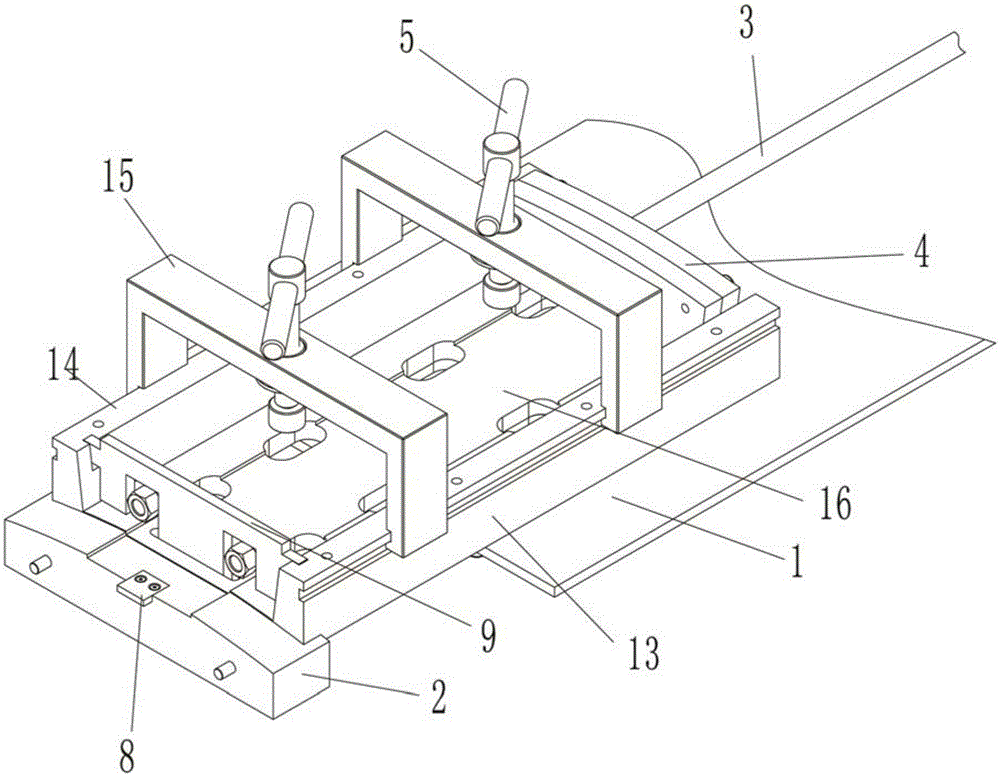 Tooling structure for mounting rotor magnetic pole component of permanent magnet generator