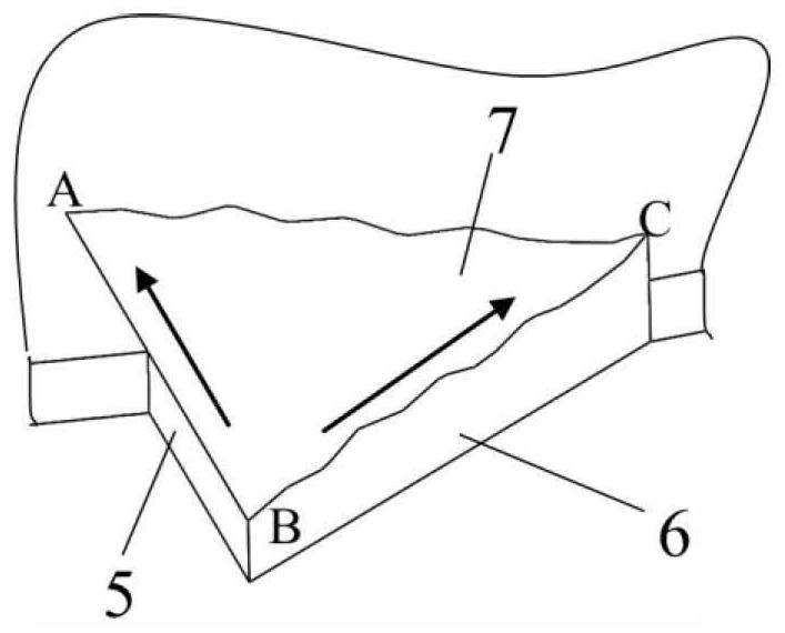 A local natural vibration disc opener with three-way spline curve fitting teeth