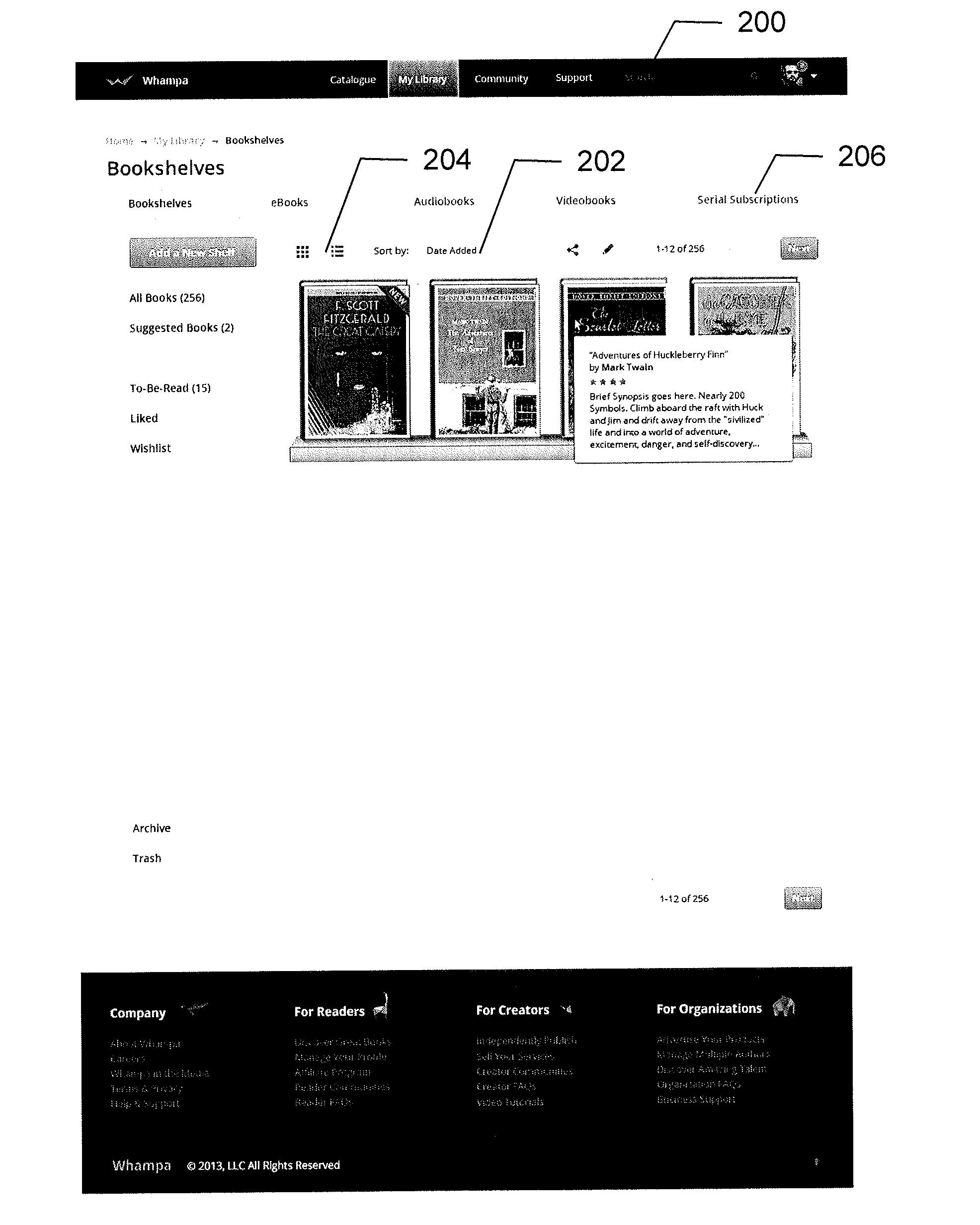 Apparatus, system and method for electronic book reading