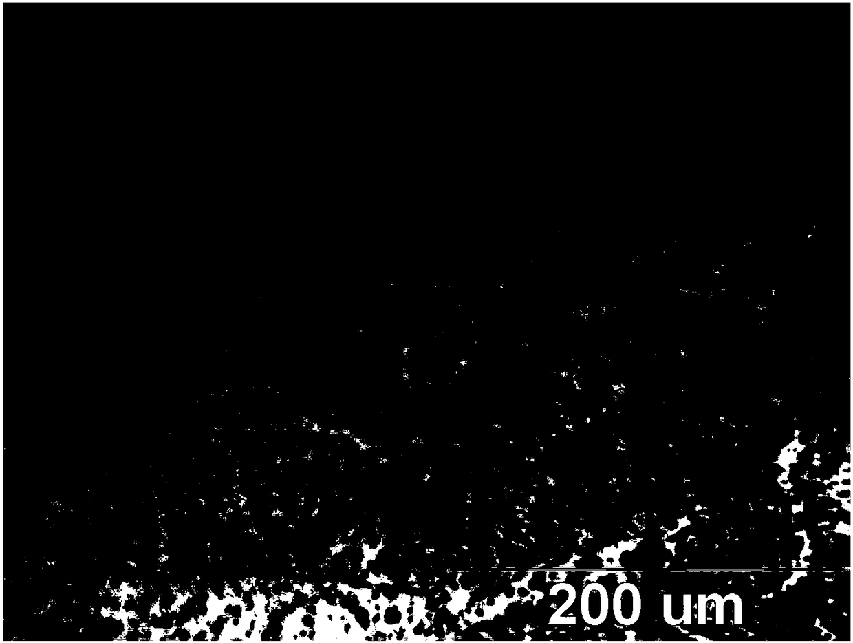 Super-pure aluminum microscopic tissue form etching agent and etching method thereof