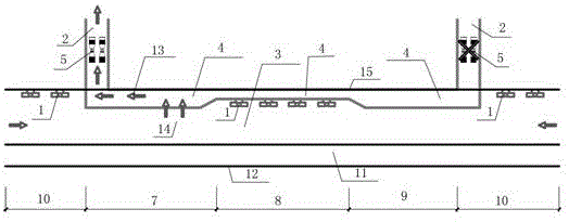 Ventilation system and ventilation method for underwater double-pipe municipal and road long and large shield tunnel