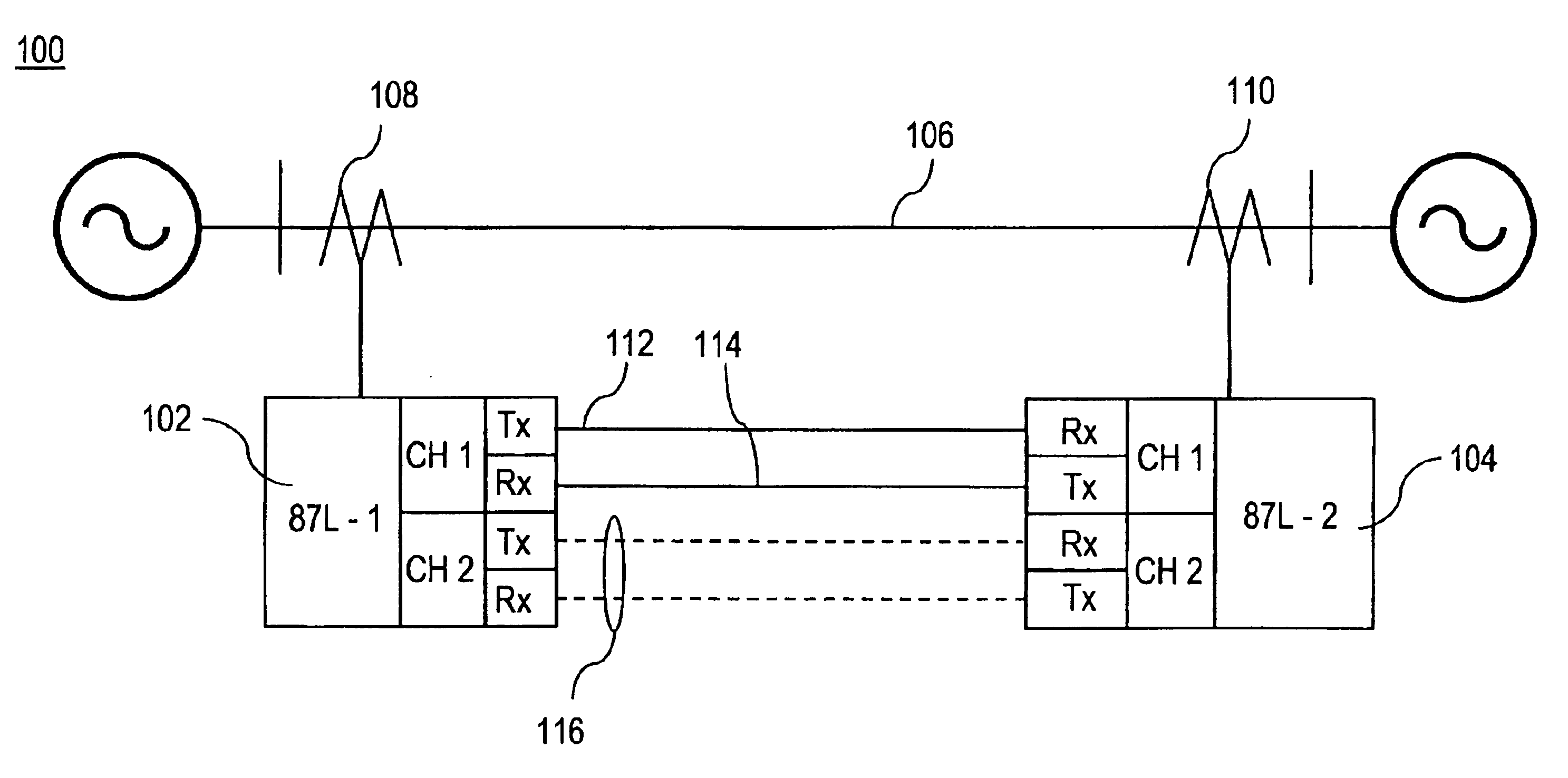 Method for canceling transient errors in unsynchronized digital current differential transmission line protection systems