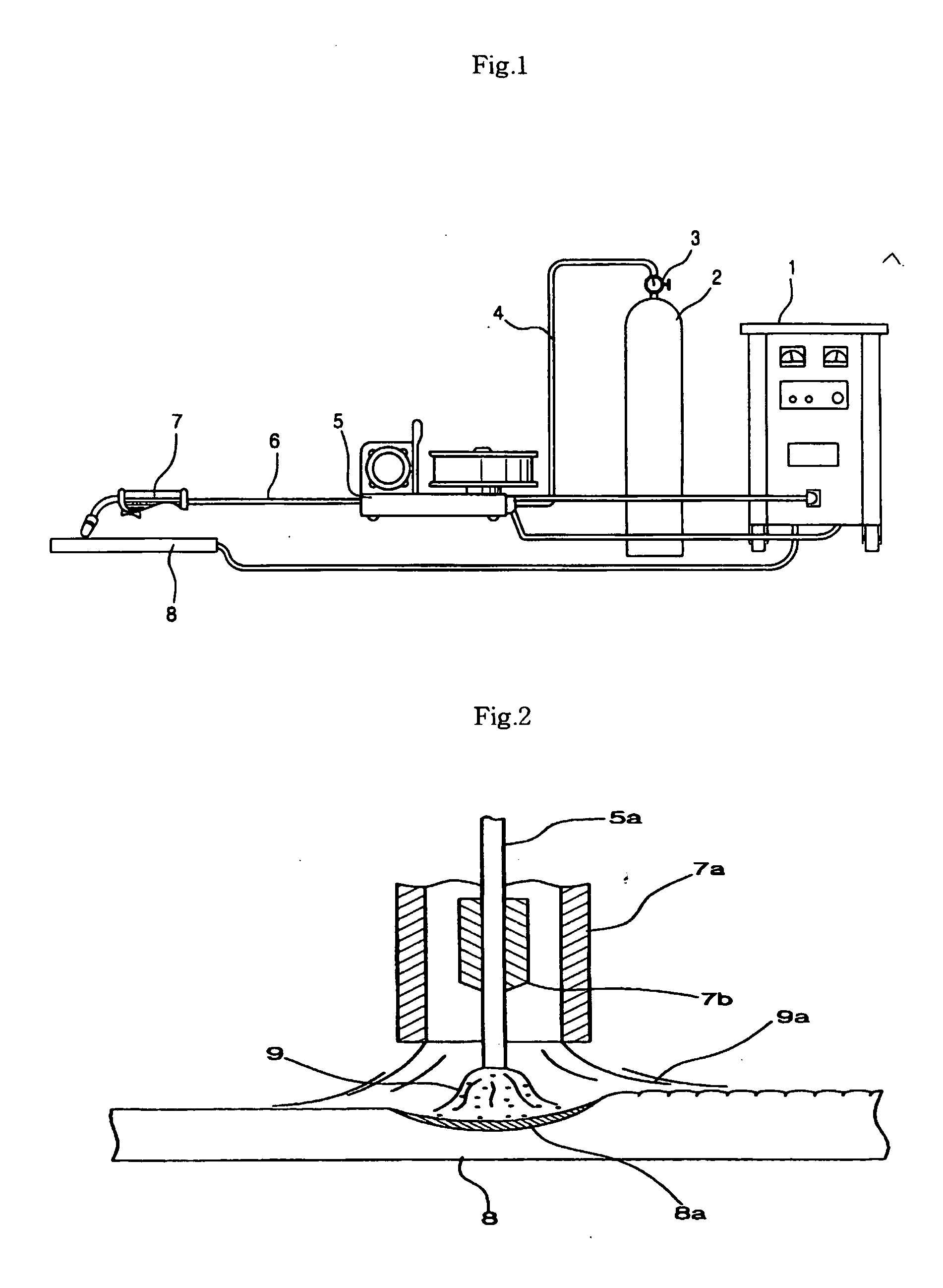 Impulse valve structure of apparatus for suppling inert gas alternately
