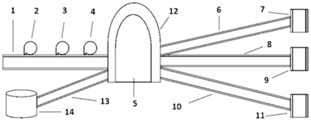 Liquefied natural gas storage, gas drive and cold energy utilization device and method