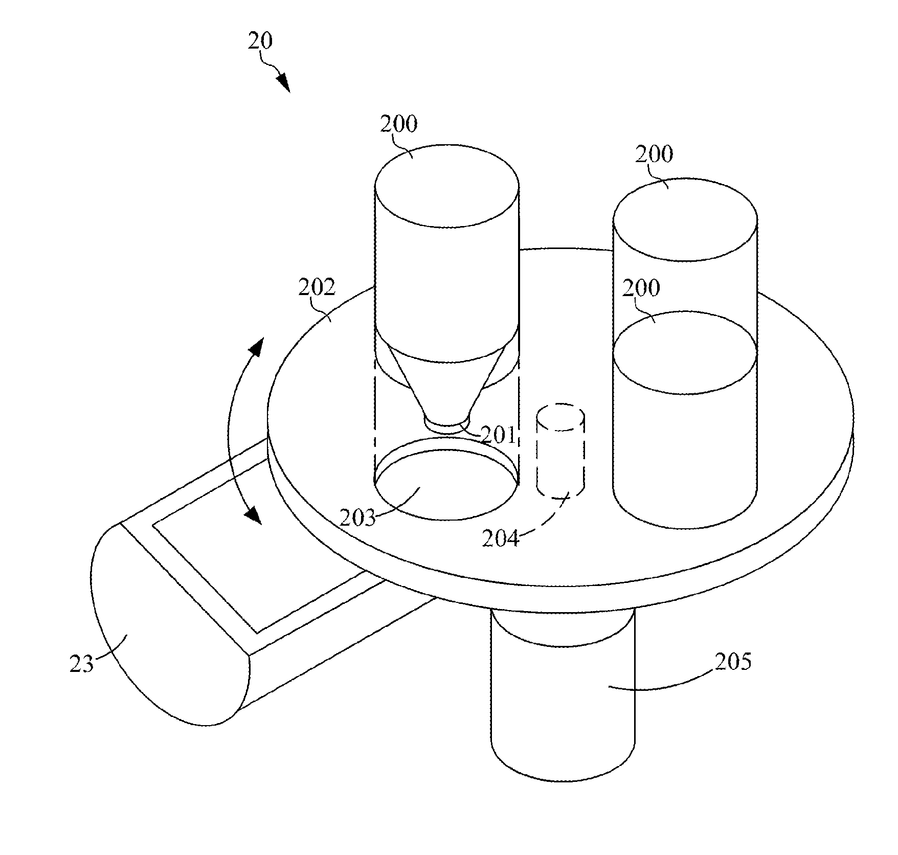 Device and method for powder distribution and additive manufacturing method using the same