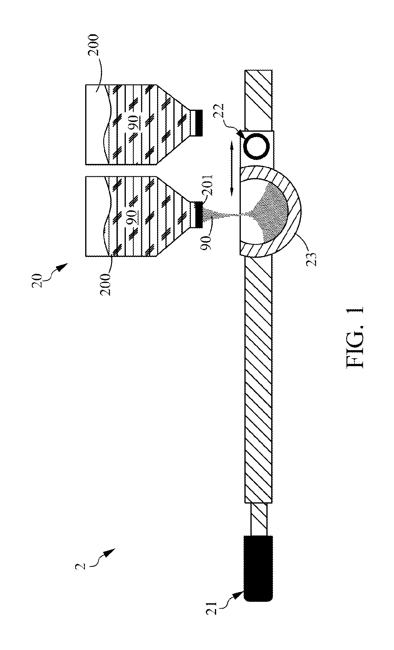 Device and method for powder distribution and additive manufacturing method using the same