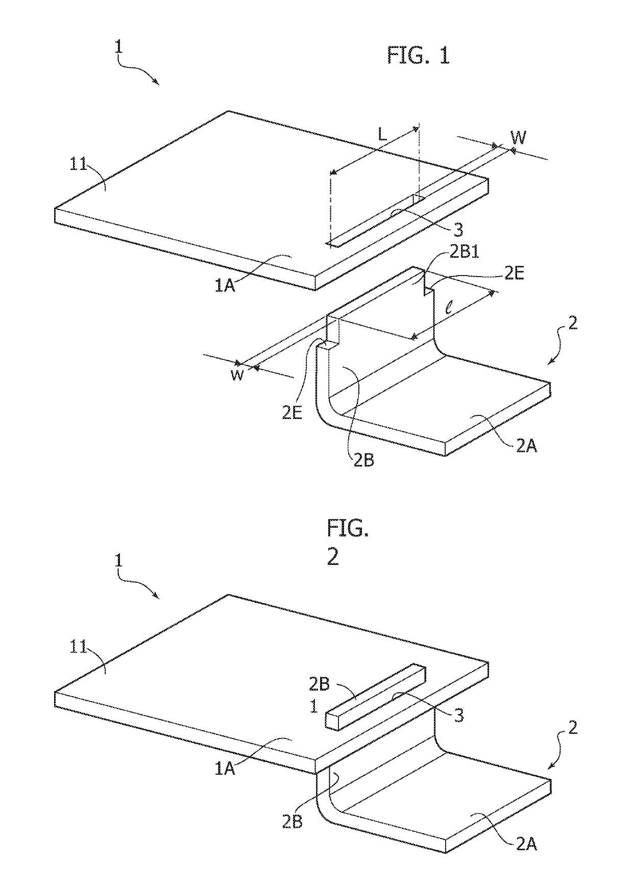 Method for joining an element of metal material to an element of plastic material, and a hybrid component obtained by this method