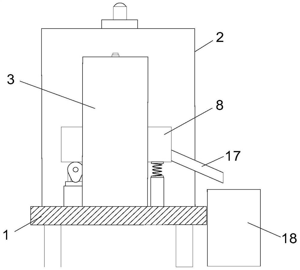 Adjustable die-casting machine for extrusion forging and using method thereof