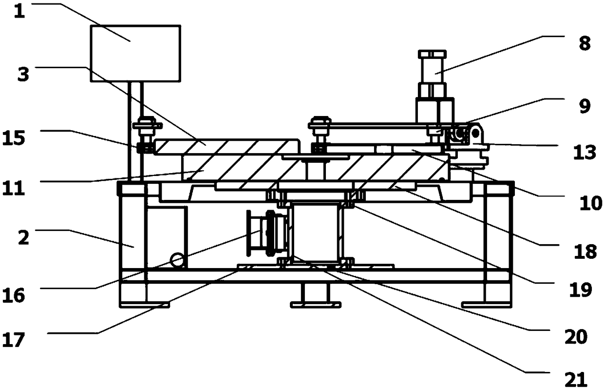 Novel efficient thermal field control polishing machine and polishing method thereof