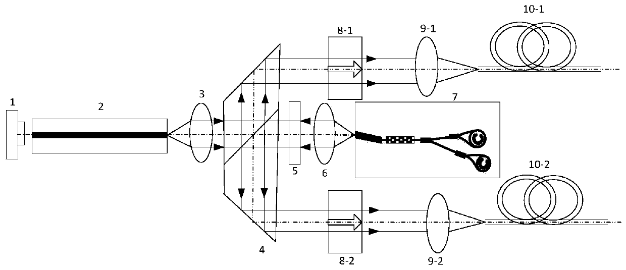 A high-power silicon-based tunable external cavity laser with dual-port output