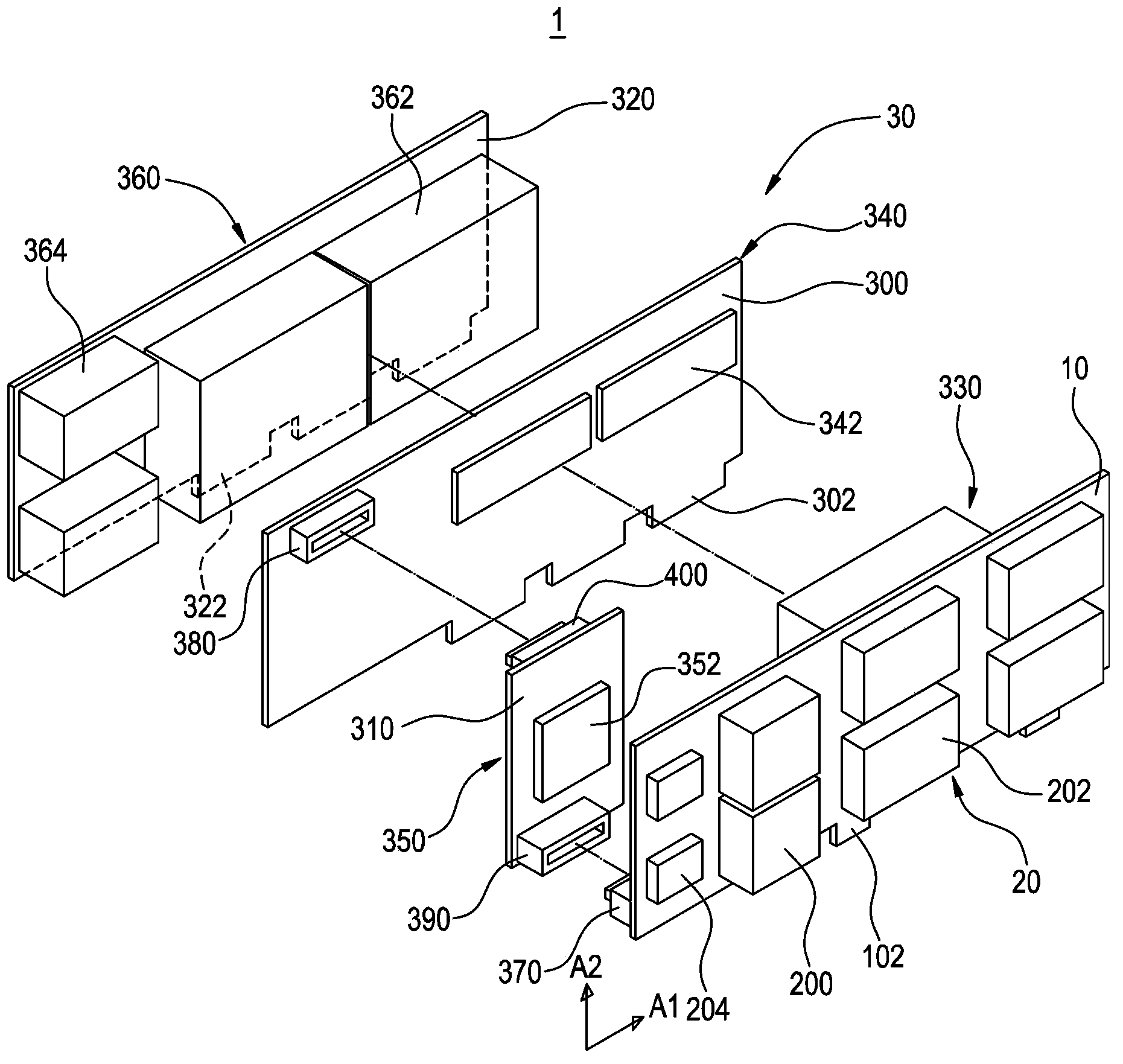 Combined power source device and power source system with same