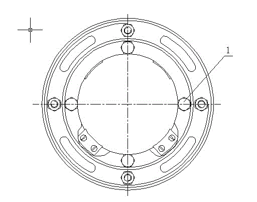 Method for calibrating azimuth reference mirror