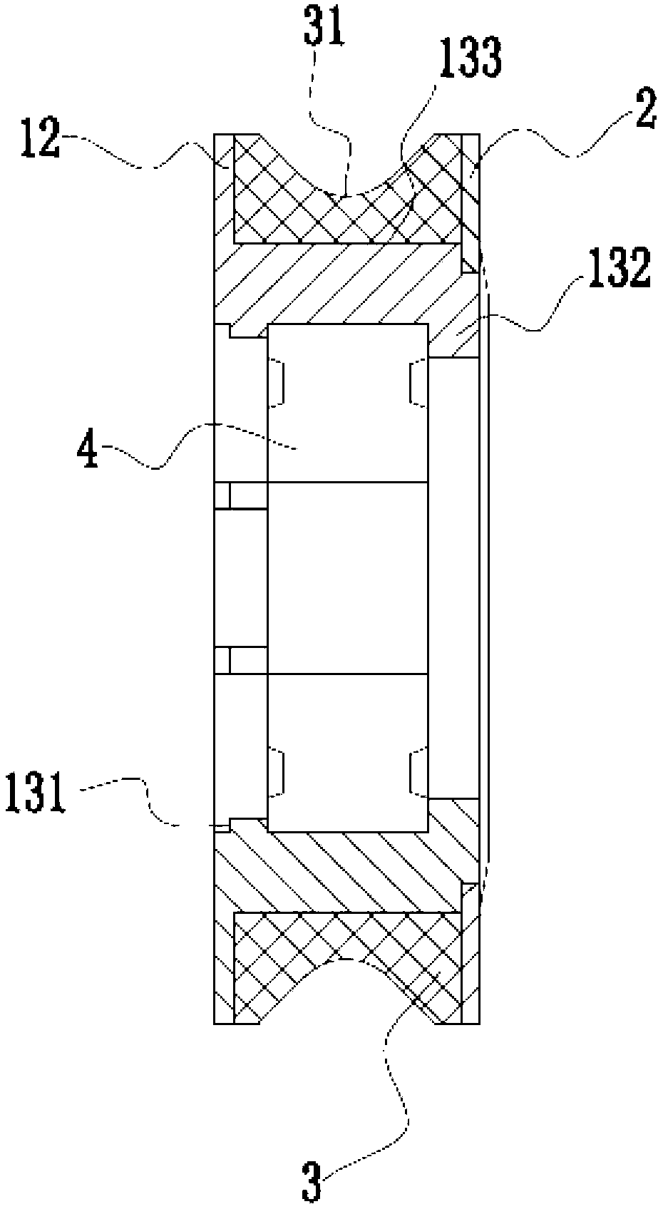 Fire-proof wheel and production technology thereof