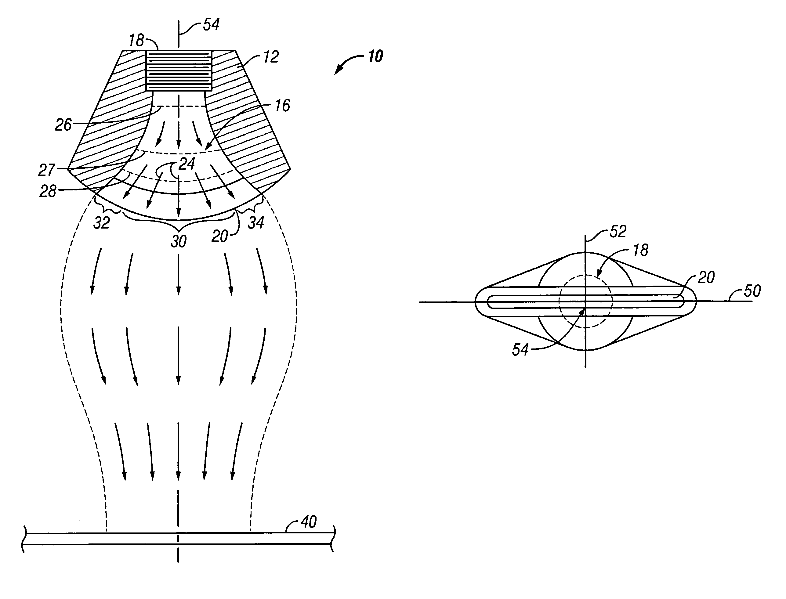 Particulate sauce dispensing nozzle