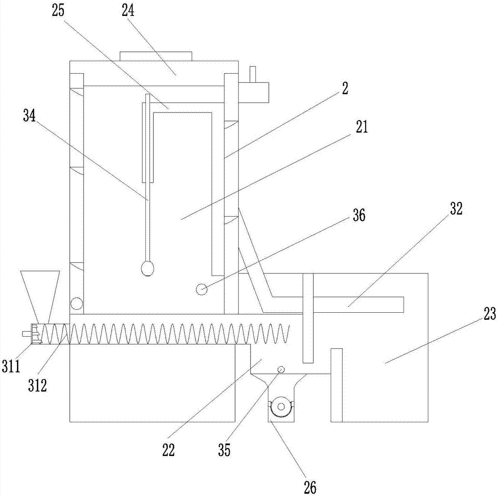 Novel garbage treatment furnace for effectively improving garbage treatment effect