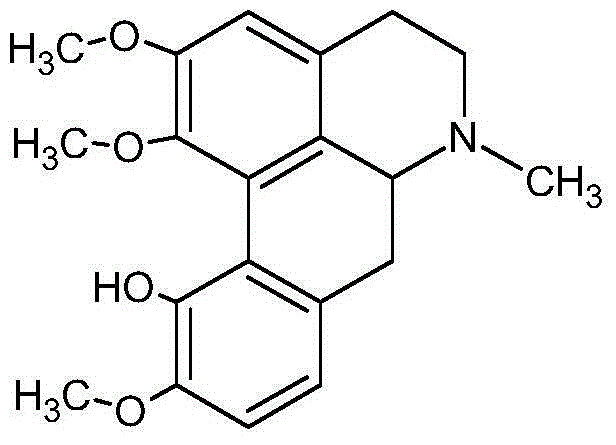 Medicinal application of isocorydine derivative