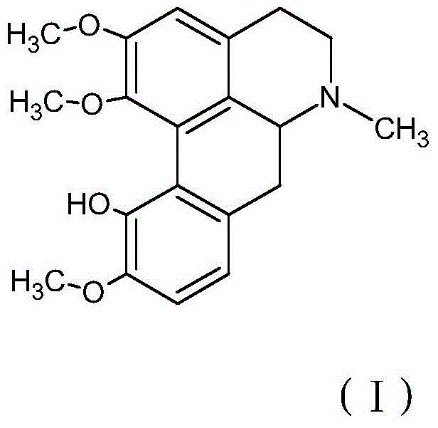 Medicinal application of isocorydine derivative