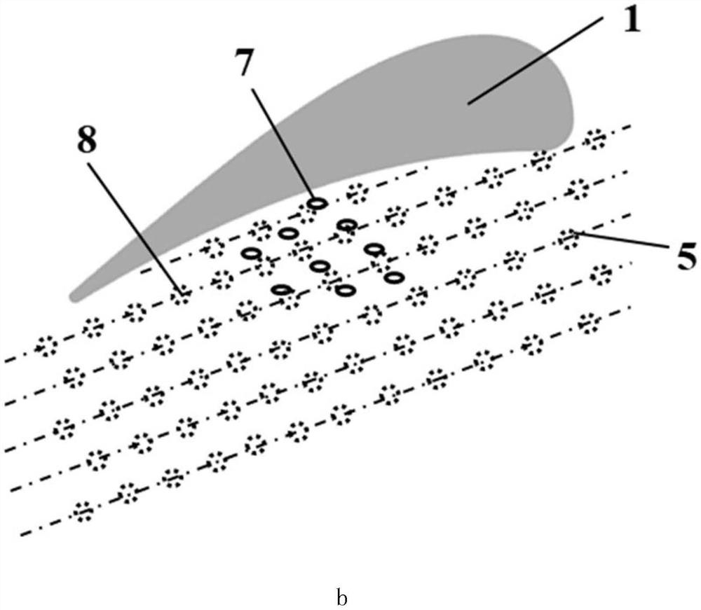 A Composite Cooling Structure of Turbine Guide Vane End Wall