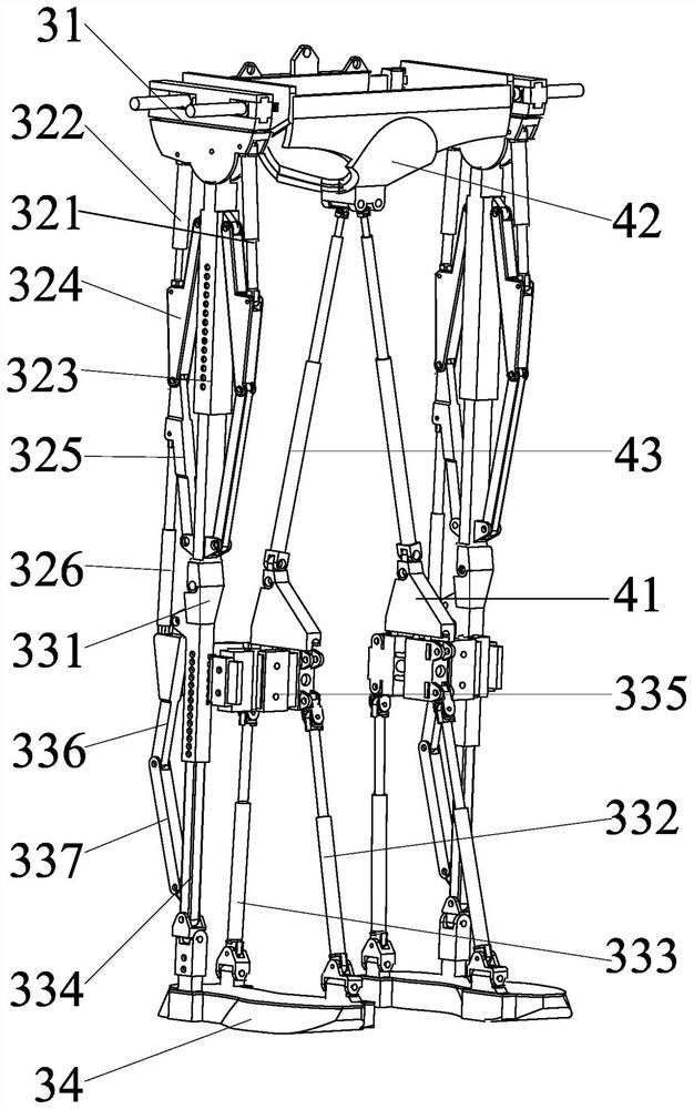 Exoskeleton robot for lower limb paraplegia patient