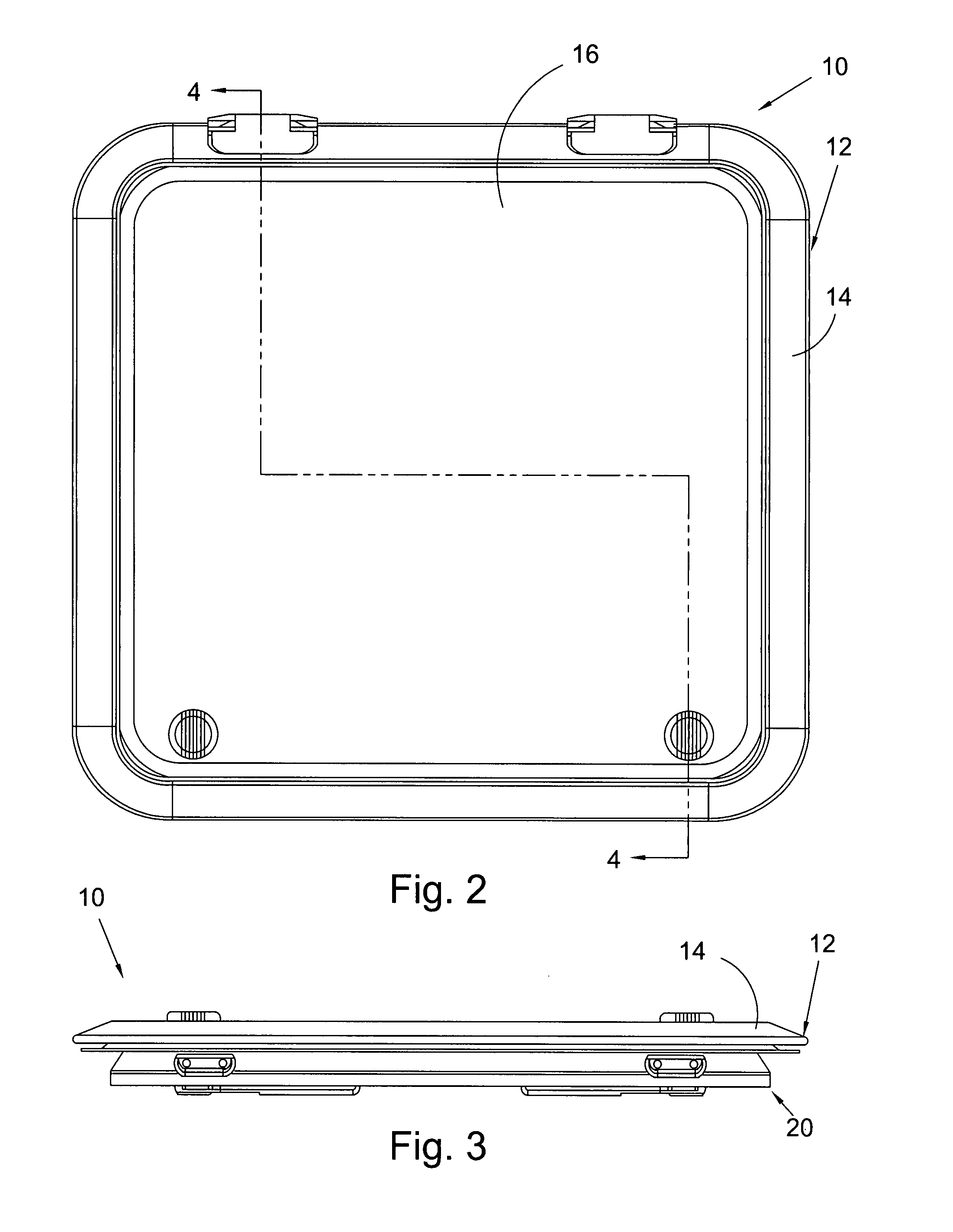 Stainless steel hatch and method of manufacture