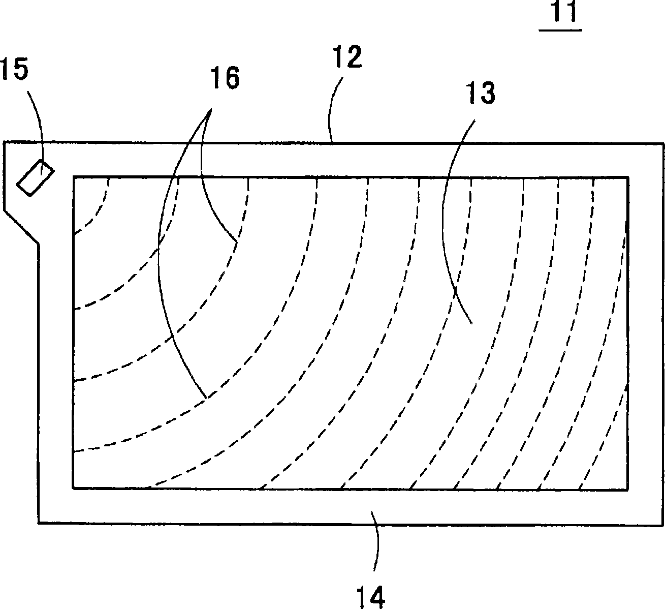 Surface light source unit and device using the unit