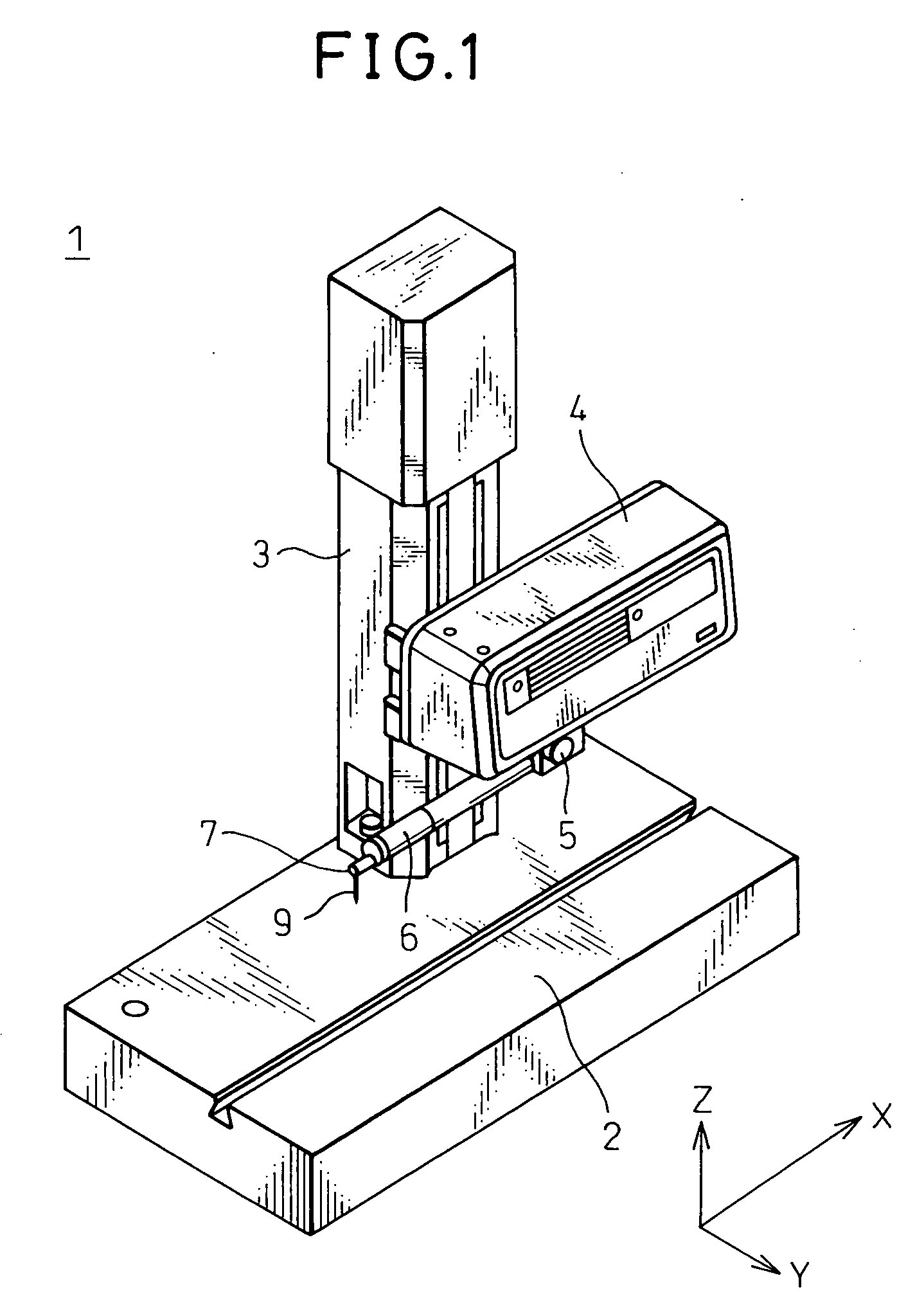 Surface roughness and/or contour shape measuring apparatus