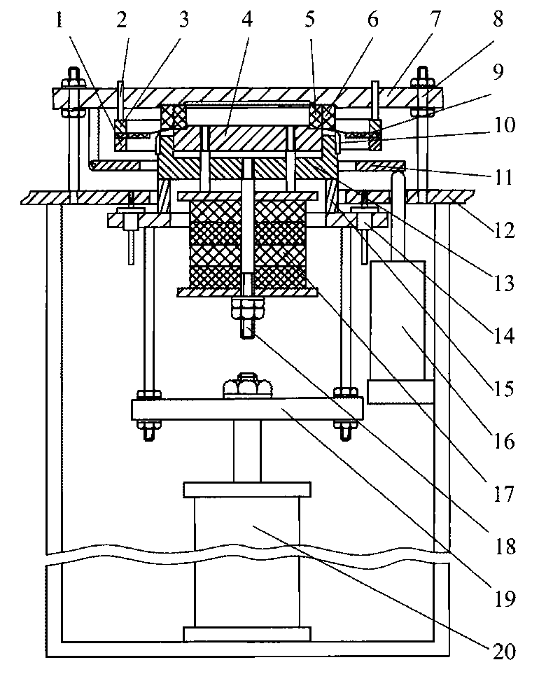 IC (integrated circuit)-packaged wafer expanding device