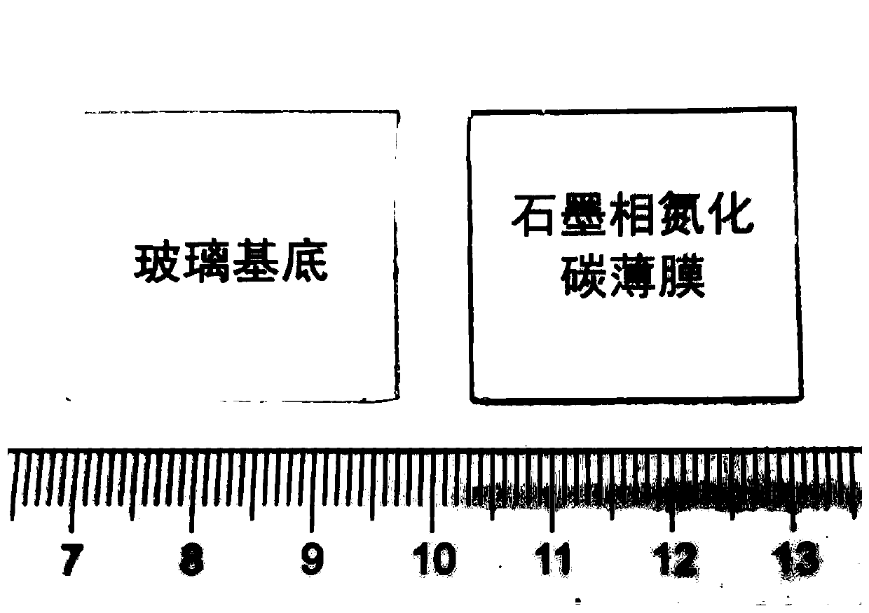 Graphite-phase carbon nitride film and preparation method thereof