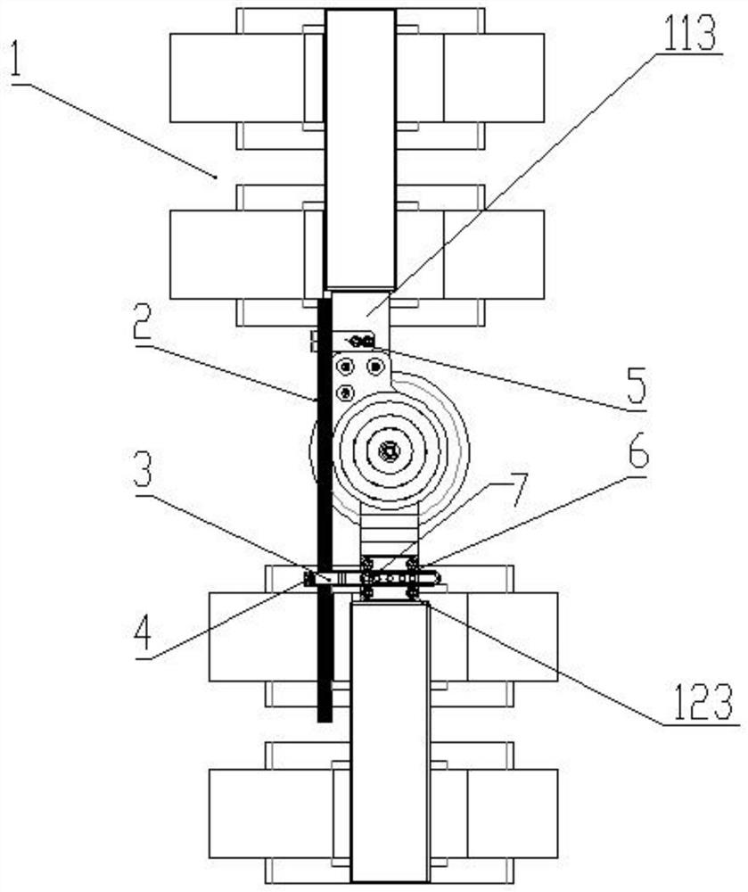 Knee joint orthosis for assisting in knee stretching and bending