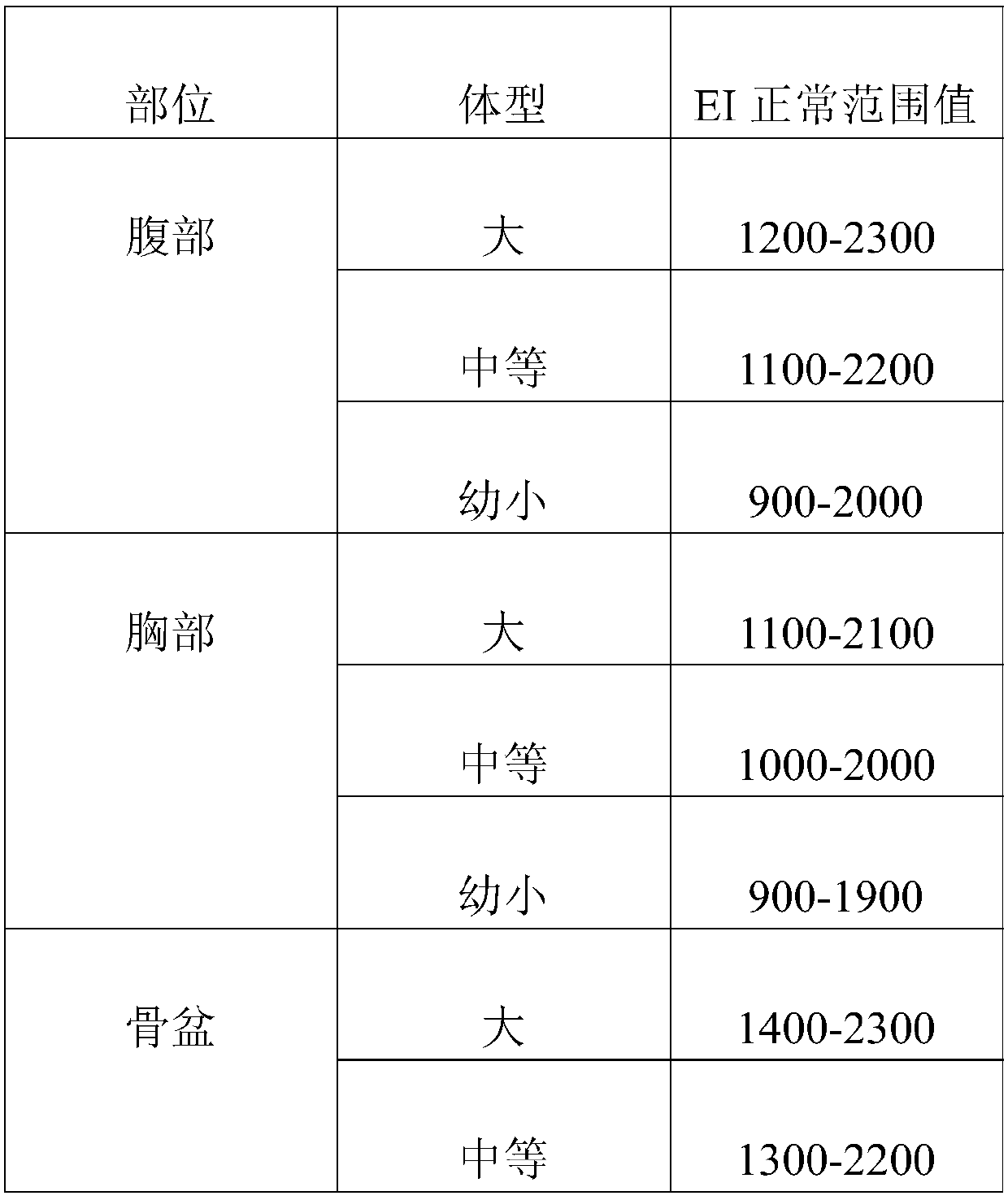 Accurate measurement imaging system based on X-ray