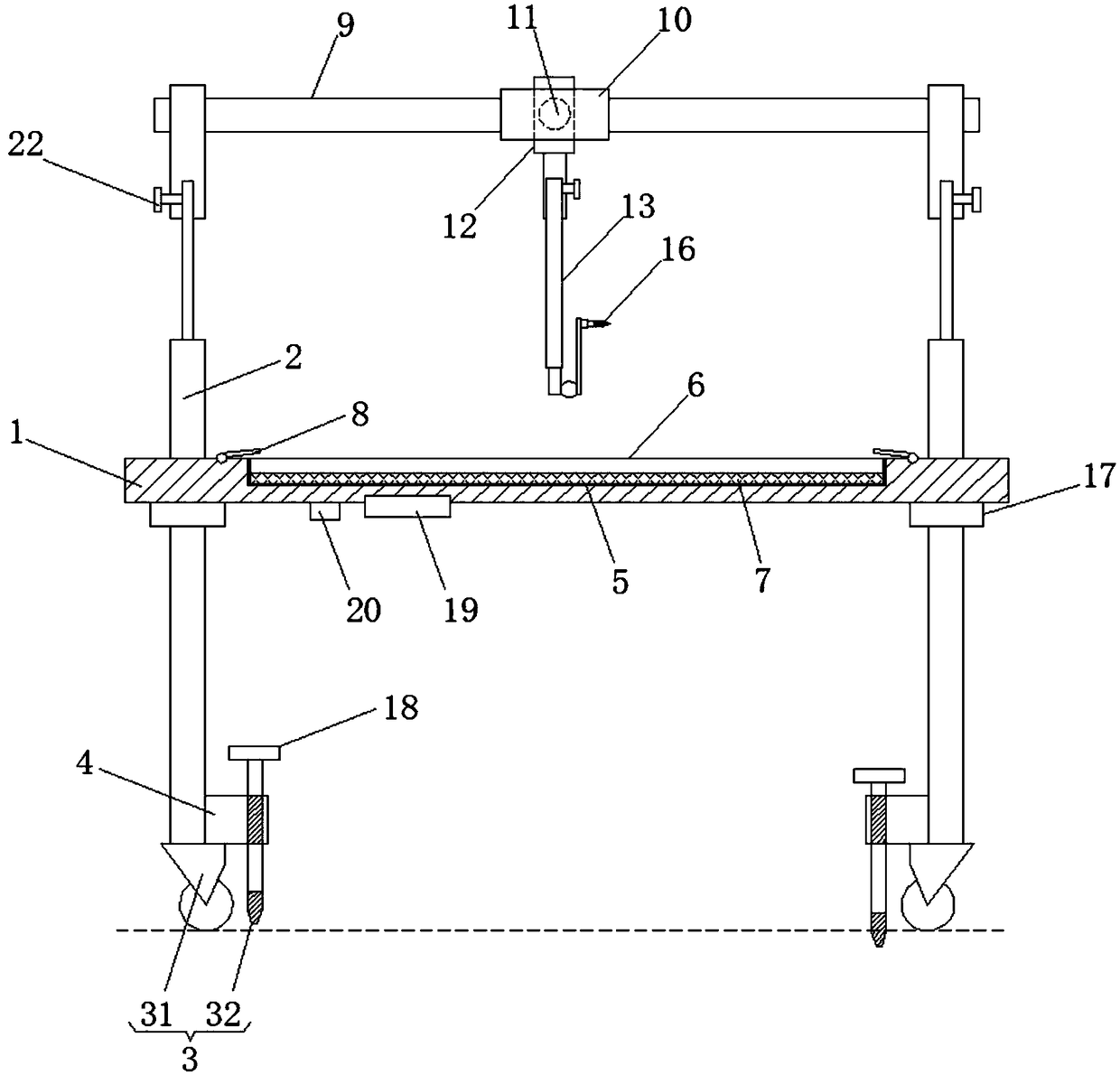 Drawing device for animation design