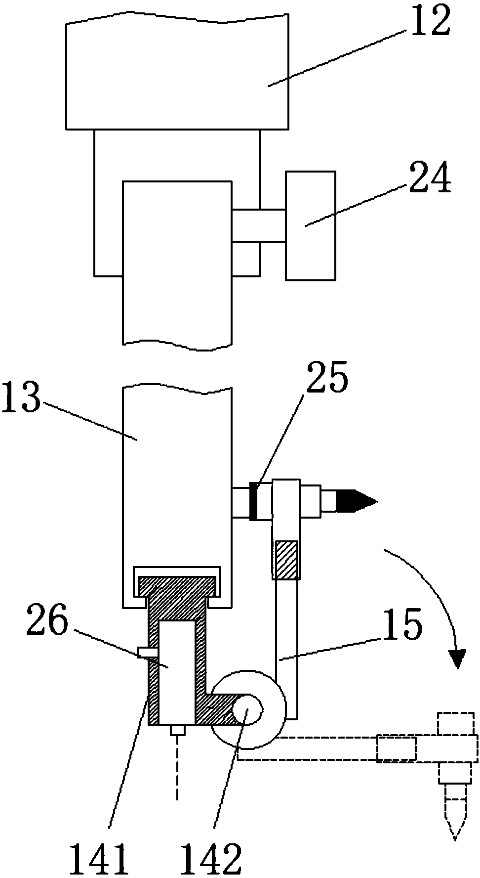 Drawing device for animation design