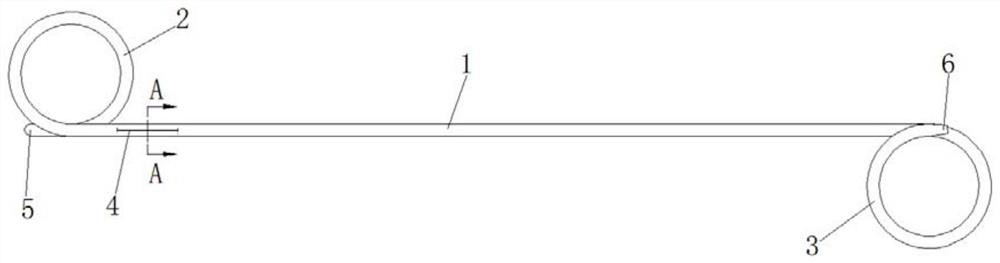 Novel anti-backflow ureteral stent