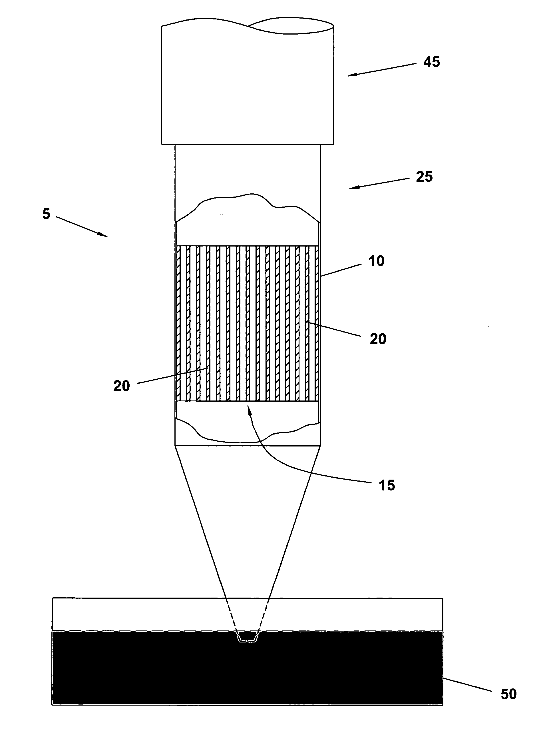 Small volume liquid-liquid extraction device and method of use