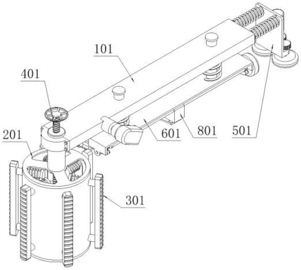 Hot rolled steel coil end face quality detection device