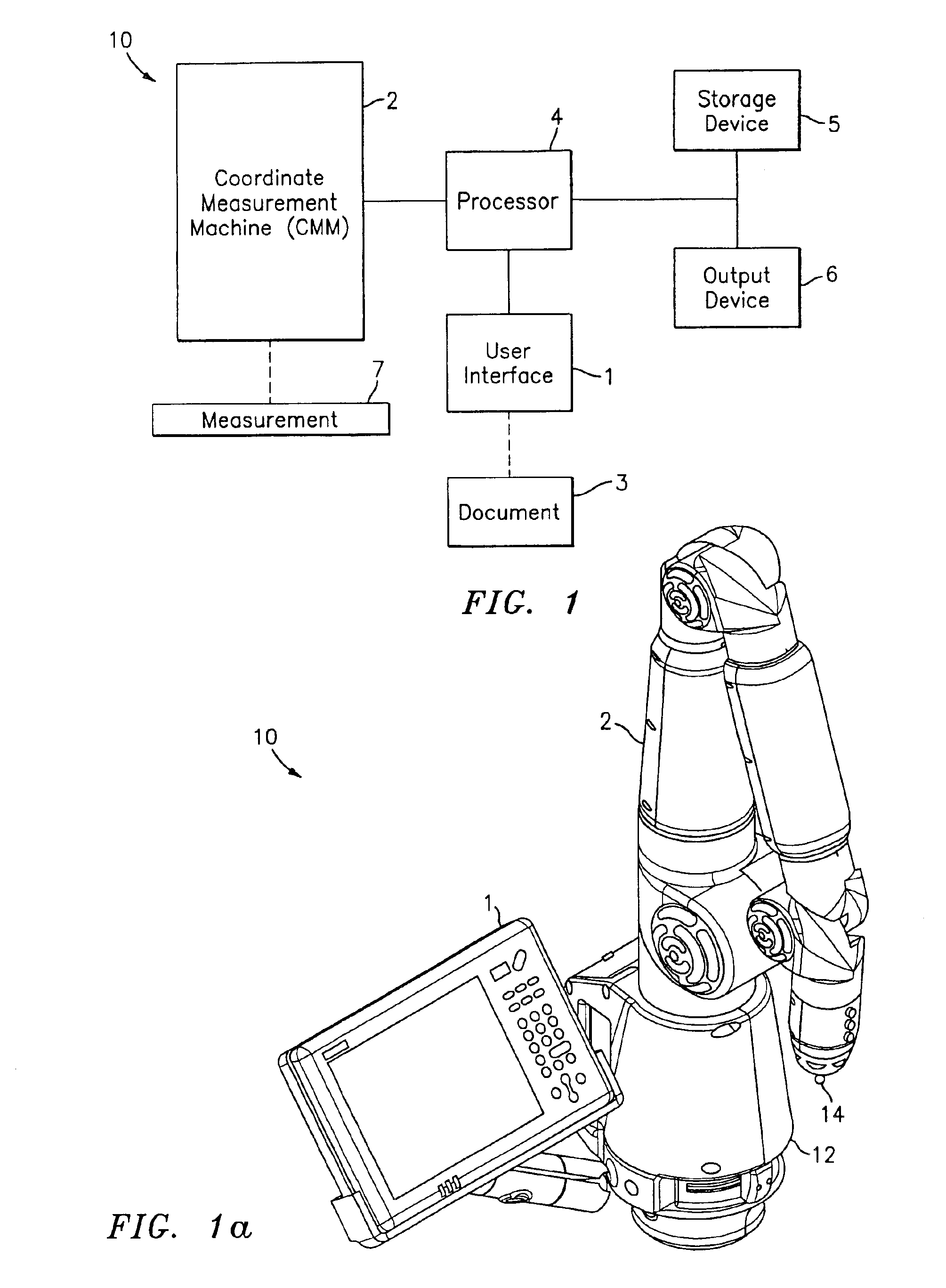 Method and system for assisting a user taking measurements using a coordinate measurement machine
