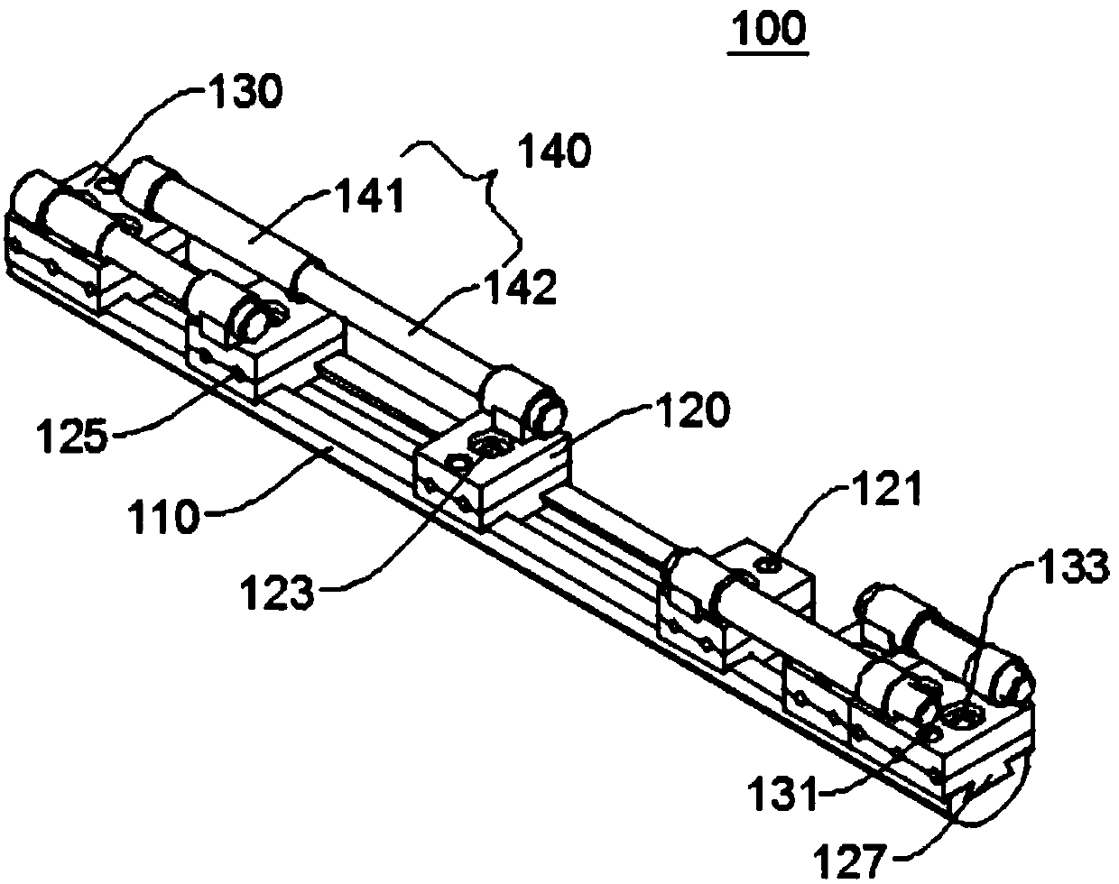 Single arm outer fixation frame