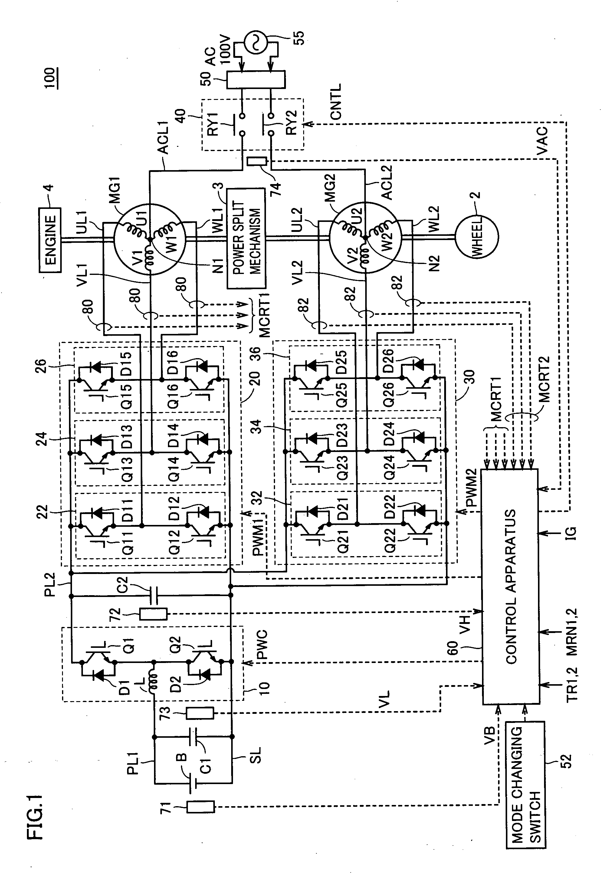 Hybrid vehicle and controlling method thereof