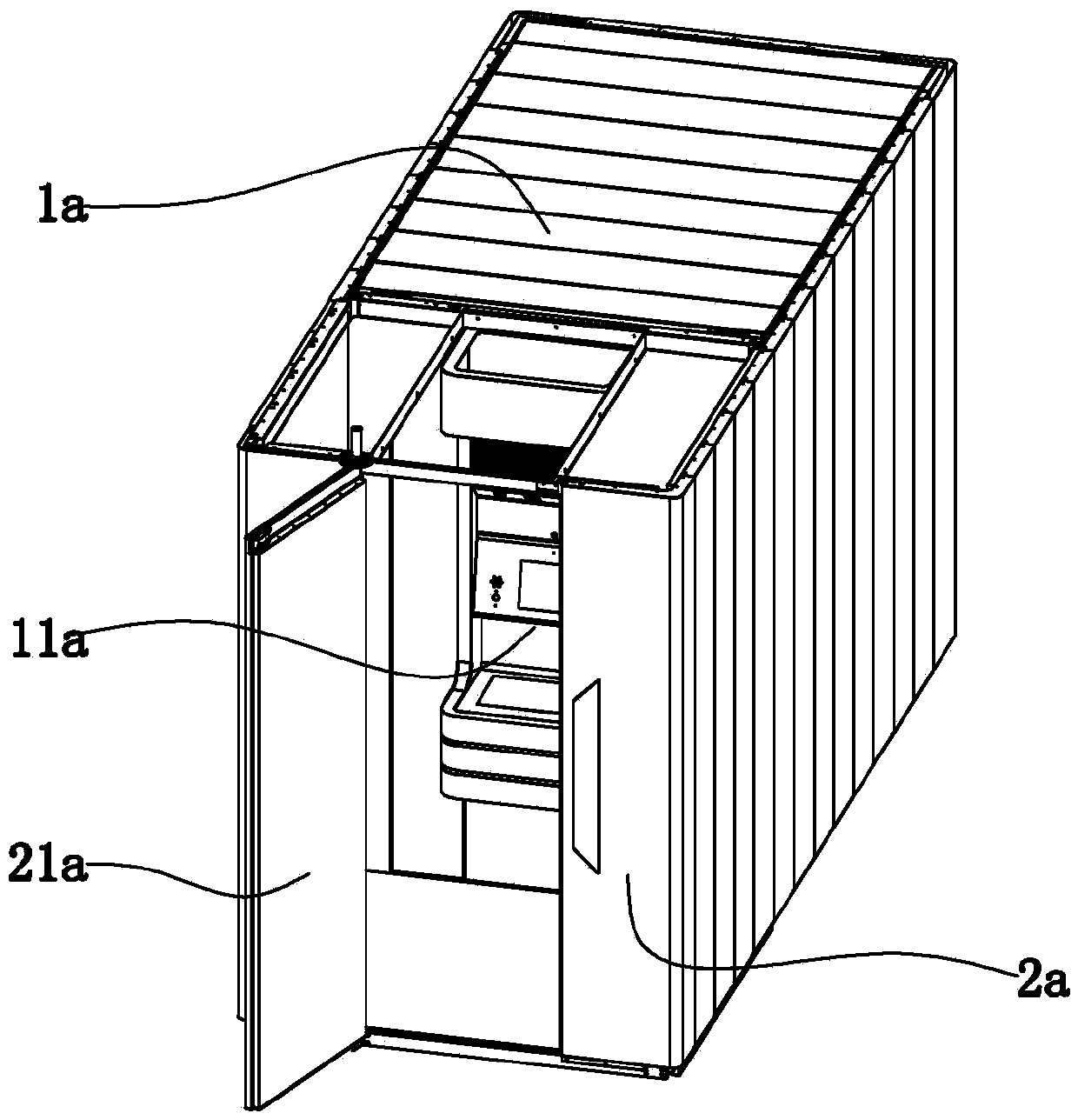 Mini-size safe deposit box